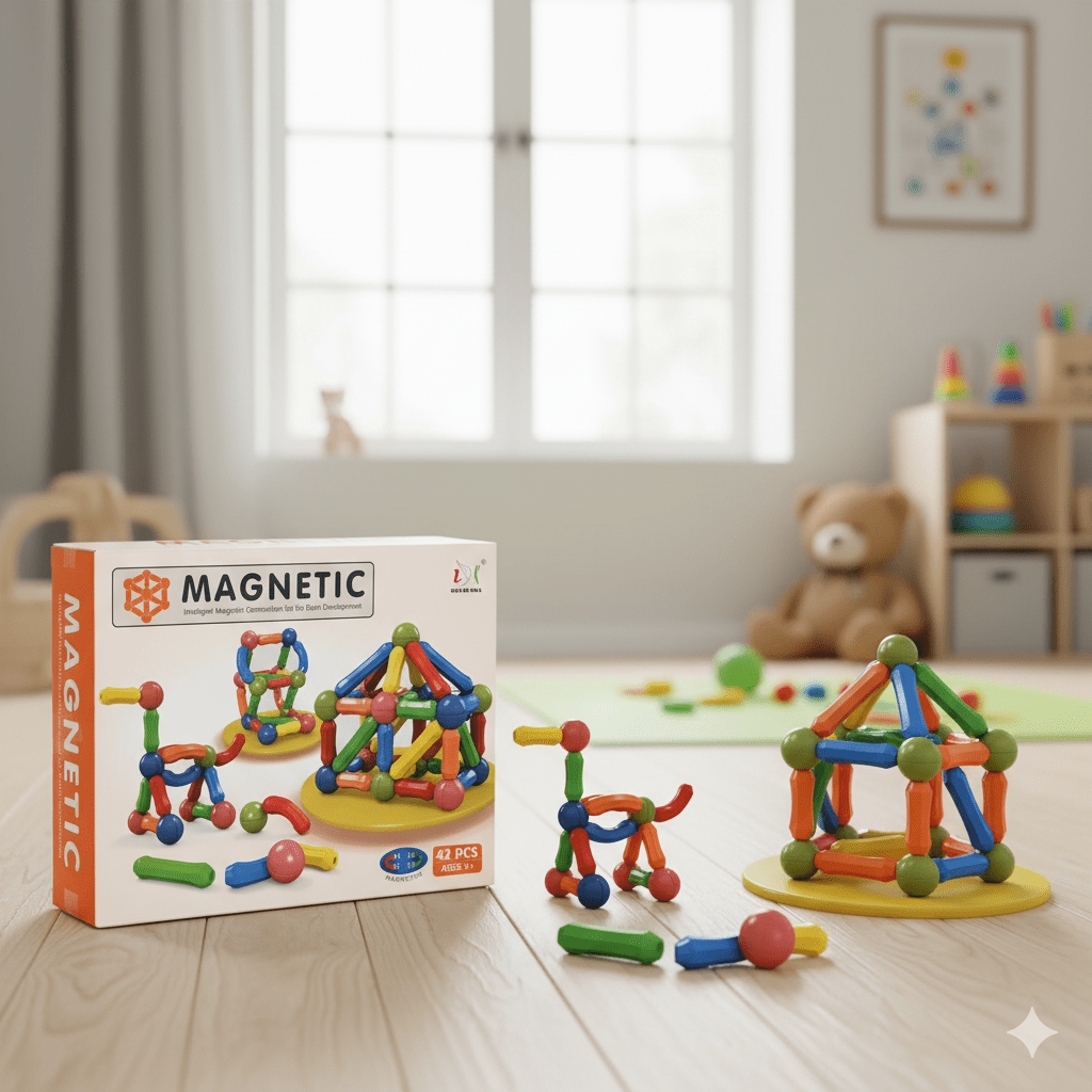 Magnetic Building Blocks Educational Toy