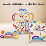 Flexible Magnetic Tube Building Blocks - 36pcs (158-40)