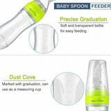 Silicone Baby Spoon Feeder Bottle for Infants & Toddlers (A1644)