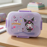 Three Compartment Stainless Steel Lunch Box (Random Color) 029-5