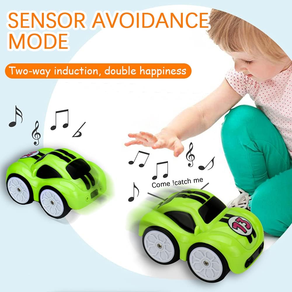 Mini Remote & Induction Car – Smart RC Racing Toy for Kids (CX-001)