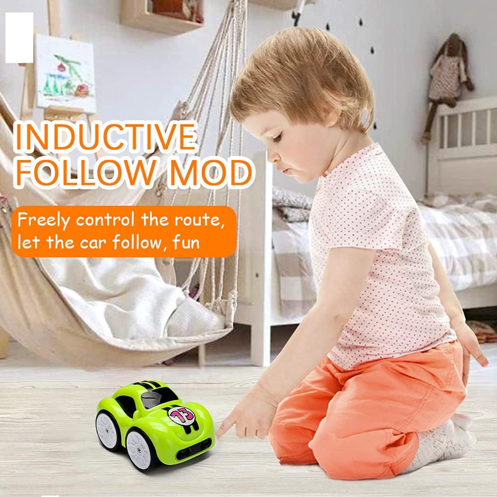 Mini Remote & Induction Car – Smart RC Racing Toy for Kids (CX-001)
