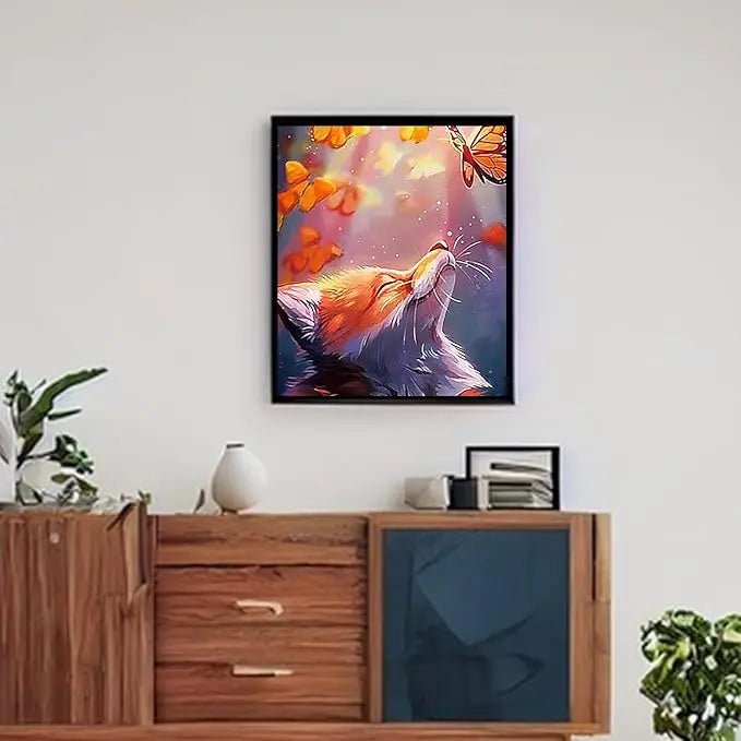 Small 5D Diamond Painting Kit For Home Decoration (Random Designs | PVC-2030)
