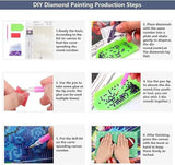 Large 5D Diamond Painting Kit For Home Decoration (Random Designs)