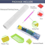 Large 5D Diamond Painting Kit For Home Decoration (Random Designs)