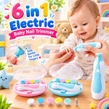 6 in 1 Electric Baby Nail Trimmer Kit (Random Color | A1124)