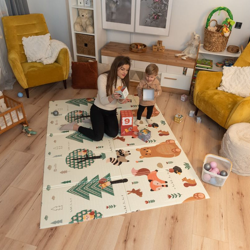 Large Reversible Baby Crawling Foam Play Mat - Toynix