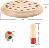 Wooden Memory Chess Matching Game (2025-42)