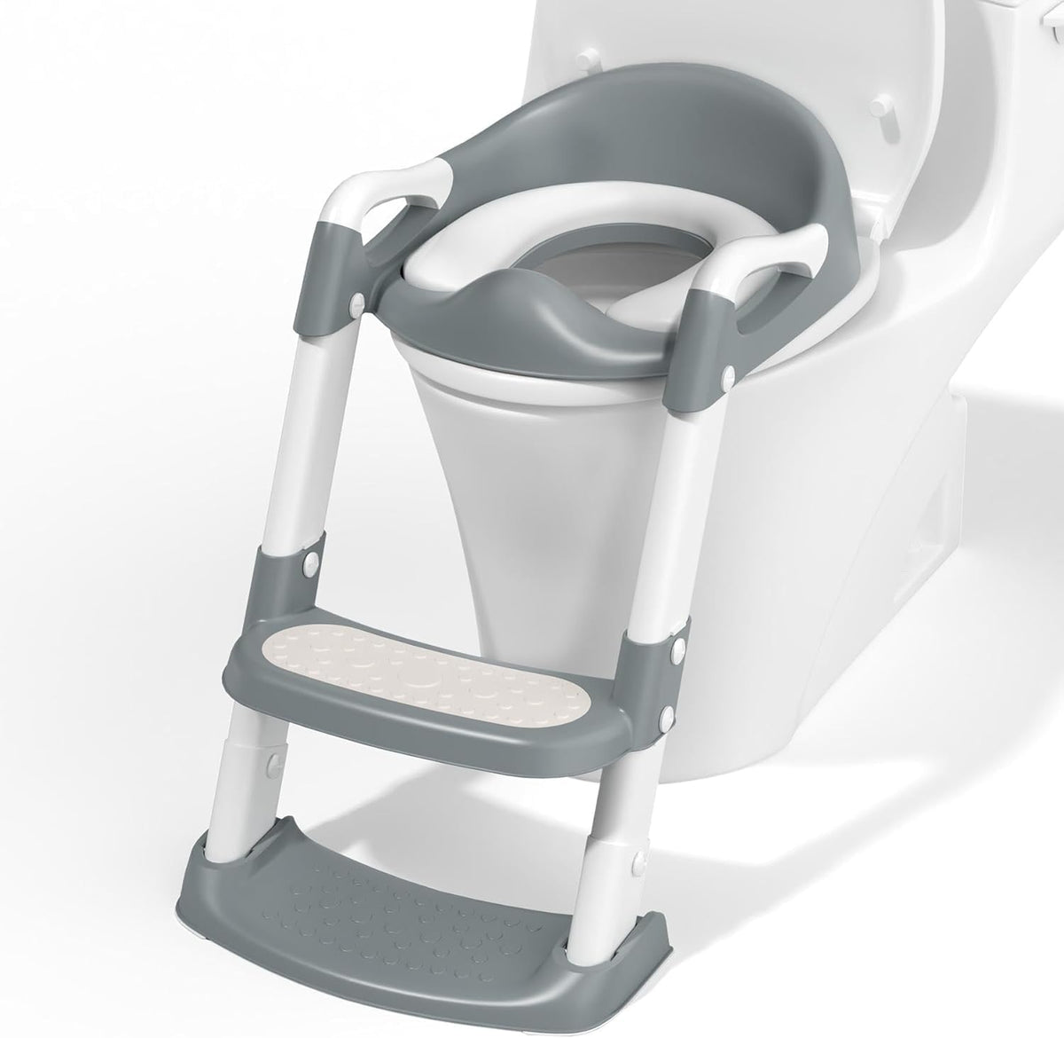 Toilet Seat with 2 Step Ladder | Toilet Trainer For Kids