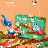 24 Pcs Art Puzzle for Kids (Random | 8862)
