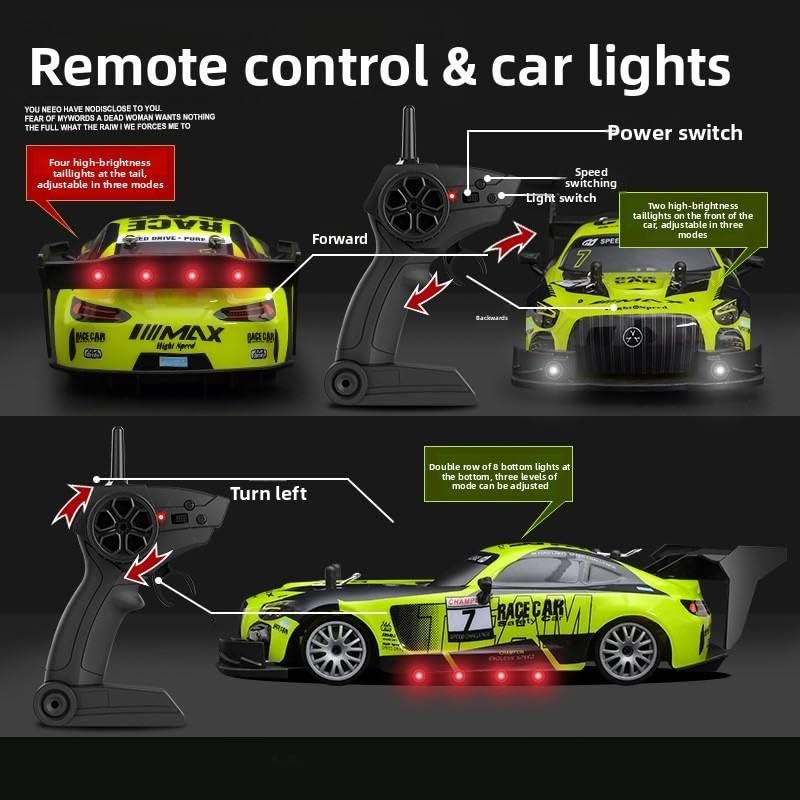 Mercedes-AMG GT3 Evo High Speed 4WD RC Drift Car (SQ2335-066A)
