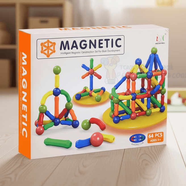 Magnetic Building Blocks Educational Toy - Toynix