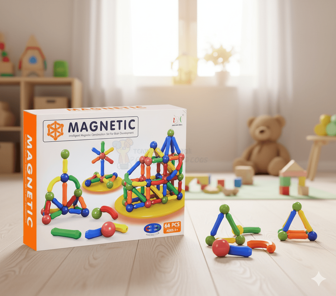 Magnetic Building Blocks Educational Toy