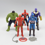 Avengers Endgame Super Hero Action Figure Toy for Kids (Pack of 5)