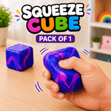 Squeeze Cube Stress Relief Toy Random (JSS |JSSR)