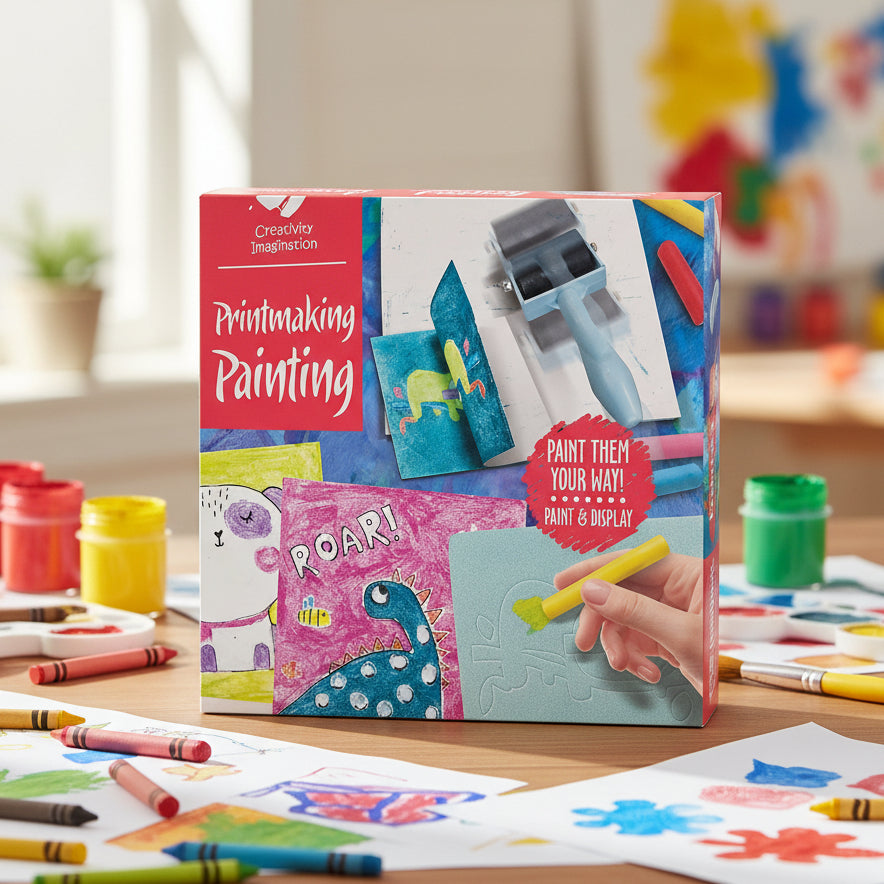 creative print making painting set for kids Pakistan