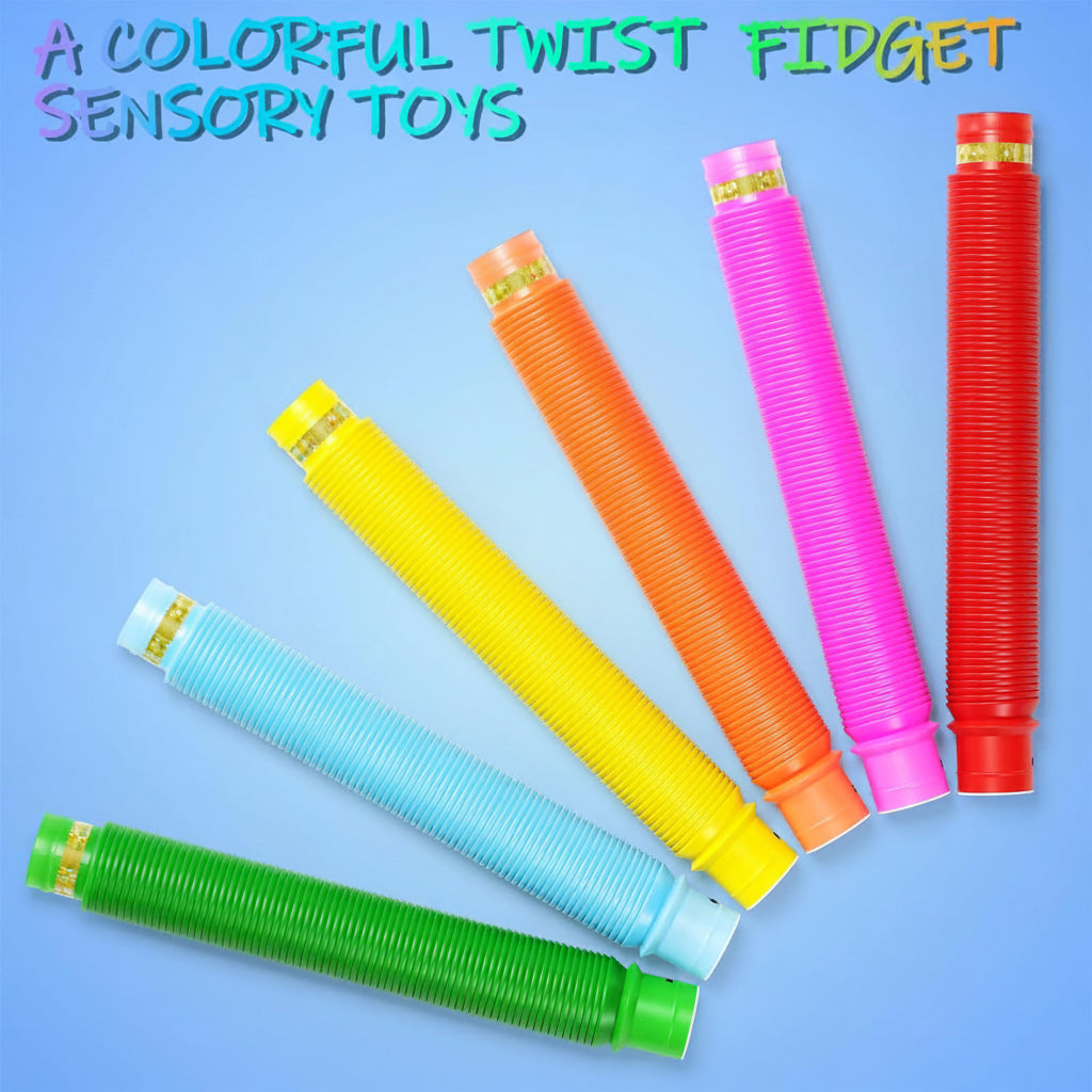 Pop Tubes Glow Sticks For Kids (104-6LG)