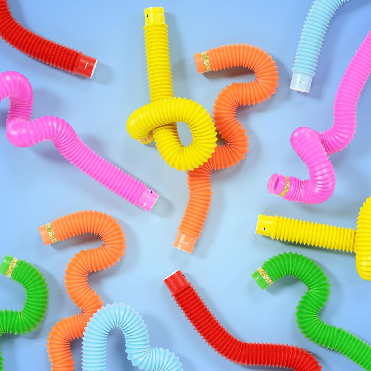 Pop Tubes Glow Sticks For Kids (104-6LG)