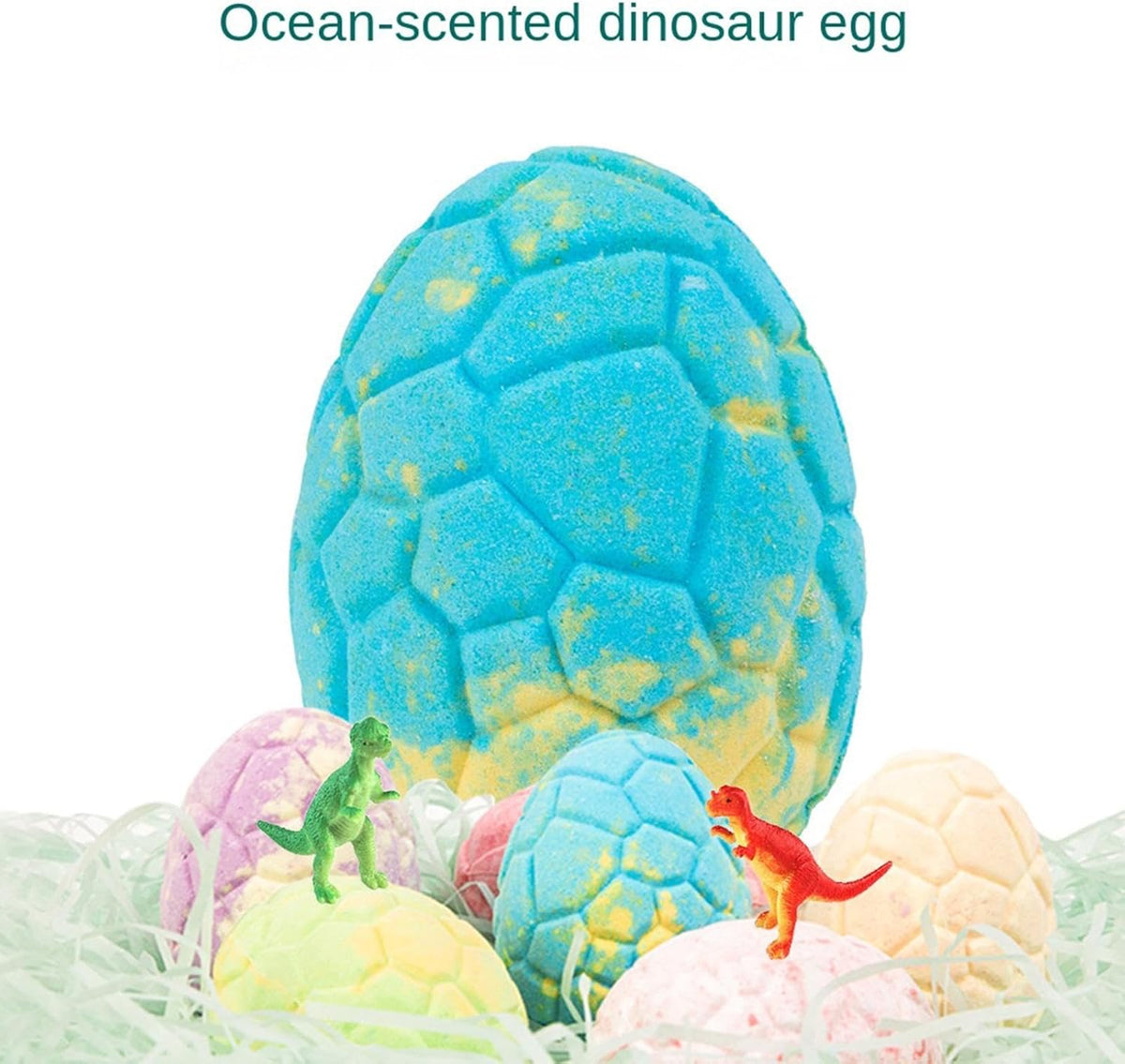 Kids Dino Egg Bath Bombs with Surprise Toys Inside  (KL9004)