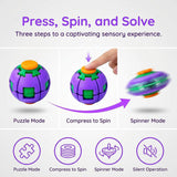Colorful 3D Printed Press Fidget Spinner Ball (Random Color | 223)