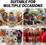 Shut The Box Dice Game – Wooden Family Math Board Game 2–4 Players (2025-39)