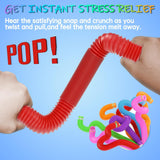 Pop Tubes Glow Sticks For Kids (104-6LG)