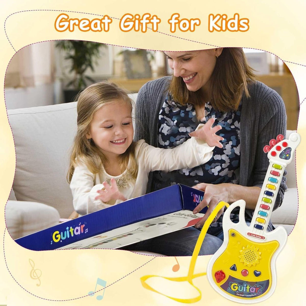Kids Musical Guitar with Mic For Kids (783)