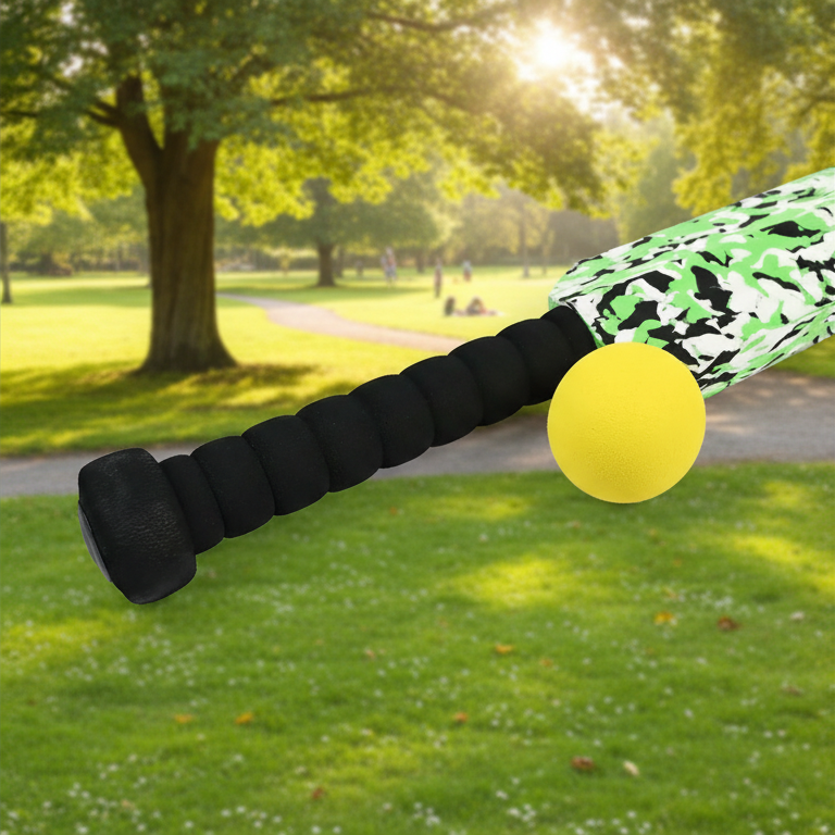 Foam Cricket Bat & Ball Play Set For Kids