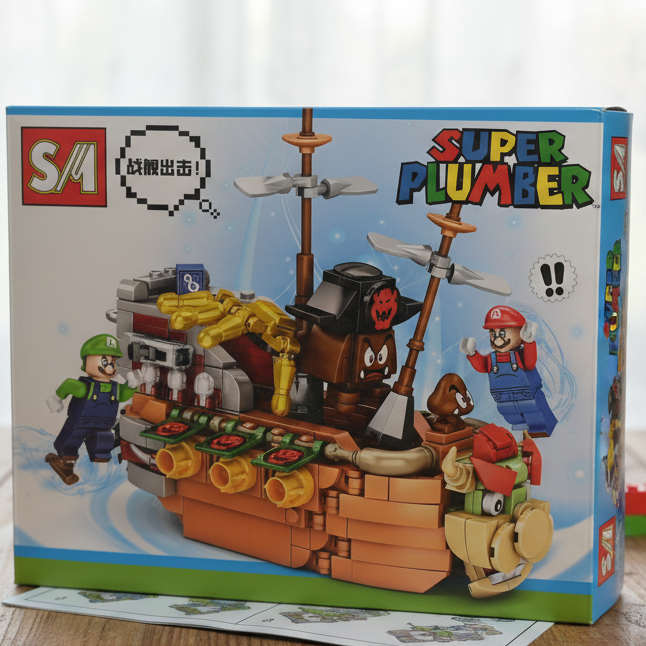 Super Mario Block Set For Kids - Toynix.pk