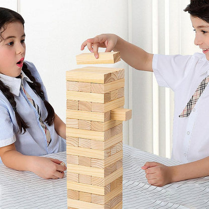Classic Jenga Wooden Stacking Tower Game for Toynix