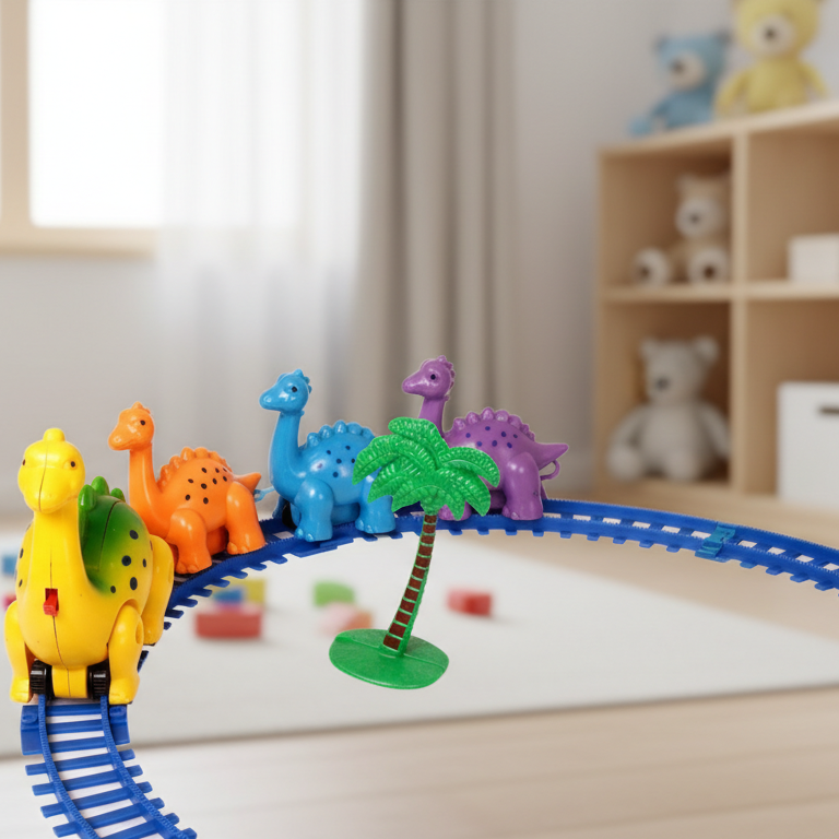 Multicolor Dinosaur Train Track Set (3315A)