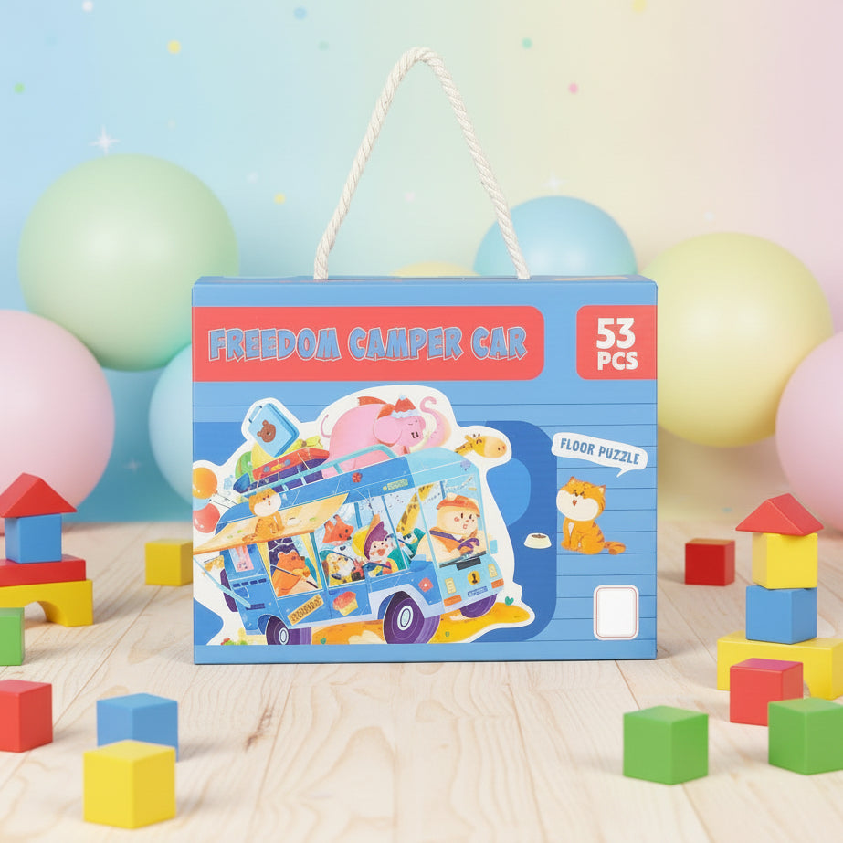 53 Pcs Camper Car Puzzle Set for Kids (88727)