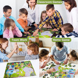 96 Pcs Animal Puzzle Set for Kids (Random | AK2105)