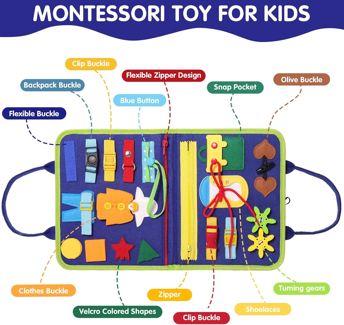 Kids Educational Busy Book (25013)