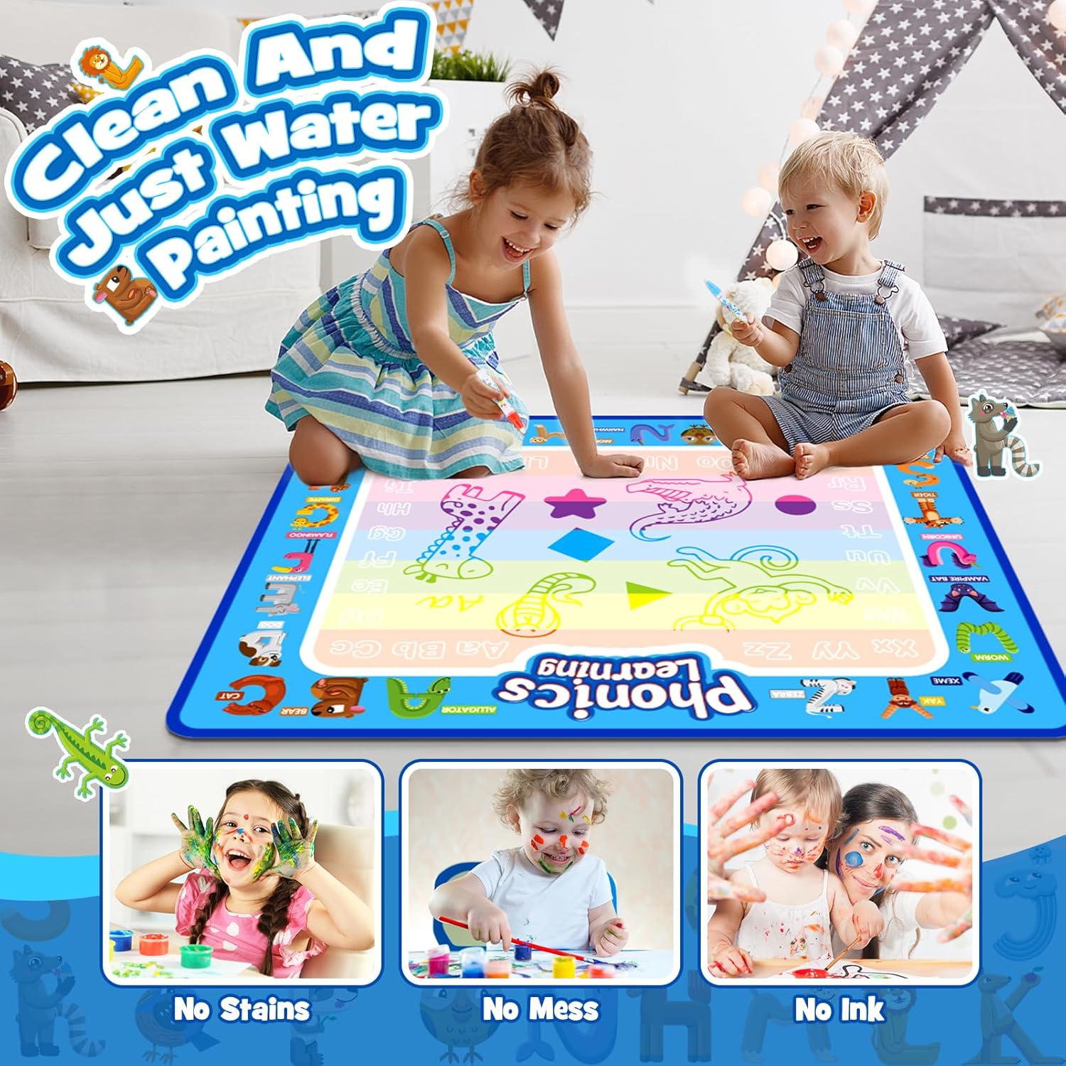 Magical Water Canvas for Kids - Toynix