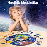 128 Pcs Shaped Jigsaw Puzzle for Kids (Random | AK2121)