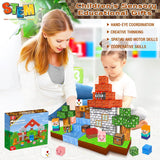Minecraft Magnetic Building Blocks Cubes (100 Pcs | ZH019)