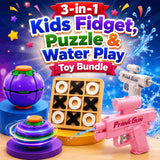 3-in-1 Kids Fidget, Puzzle & Water Play Toy Bundle (223/6688/2025-48)