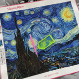 Large 5D Diamond Painting Kit For Home Decoration (Random Designs)