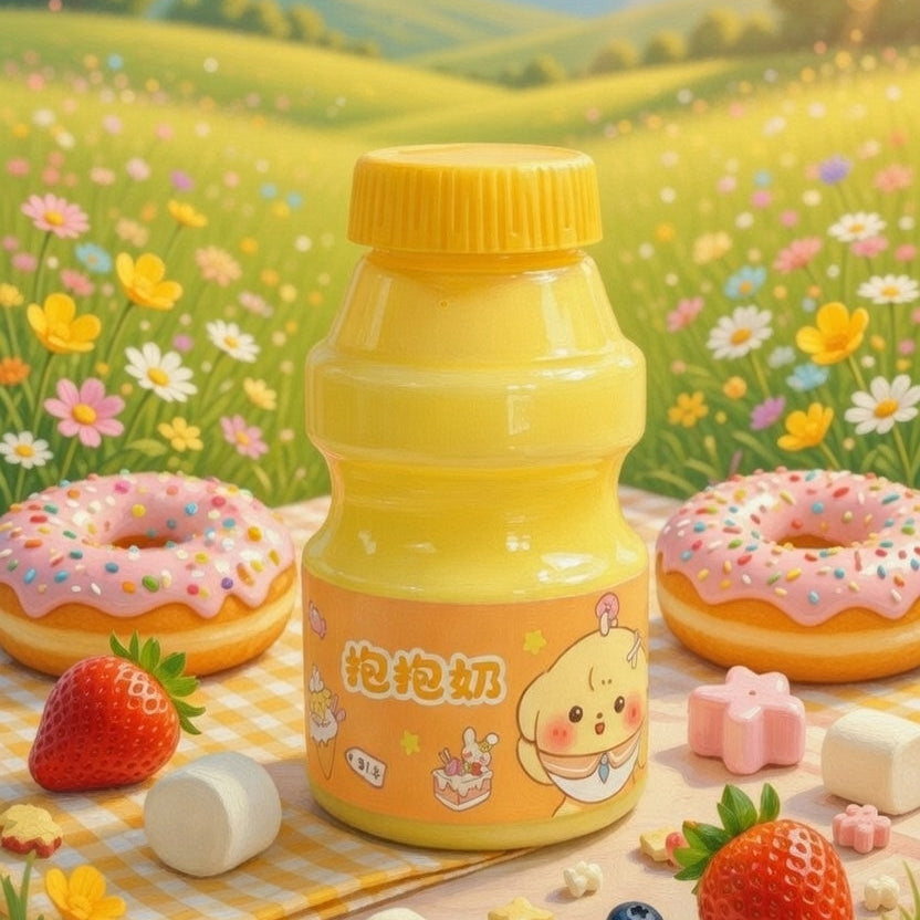 Bubble Milk Slime For Kids (6666)