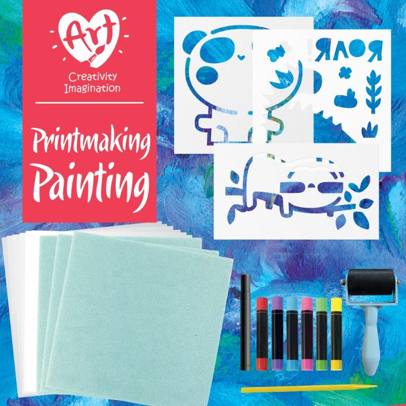 creative print making painting set for kids Pakistan
