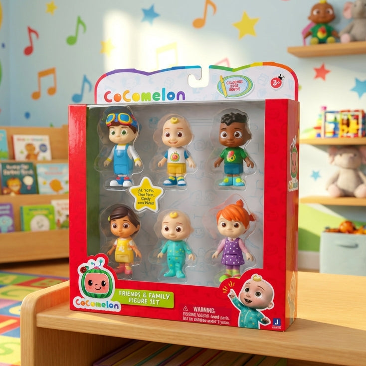 CoComelon Friends and Family 6-Pack - Toynix