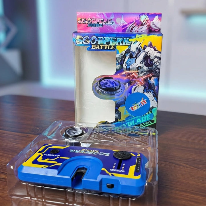 Electronic Beyblade Launcher Toy For Kids (Random Color)