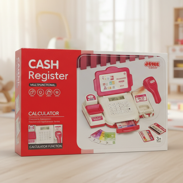 Kids Multifunctional Cash Register Set