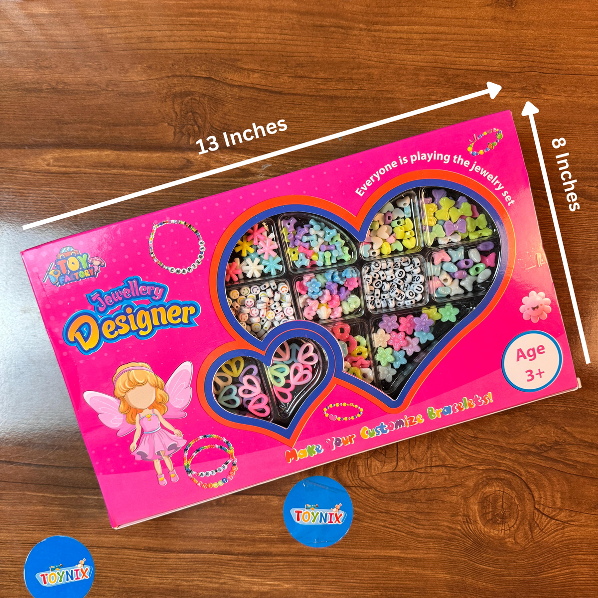 Kids Jewelry Designer Beads Set for Bracelets Making