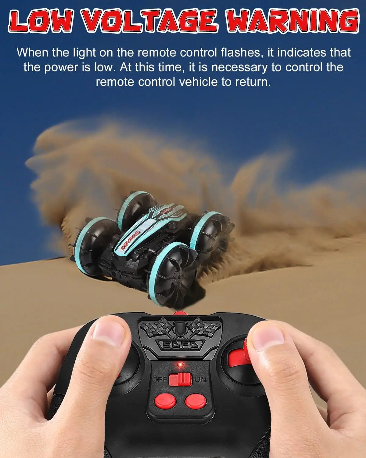 RC Water Stunt Car for Kids & Adults (CX-85)