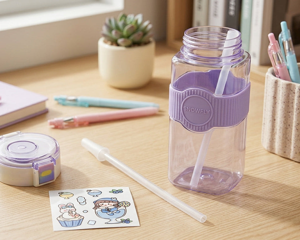 Shuiyinzi Premium 550ml Water Bottle For Kids (Random Color) (029-31)