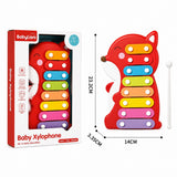 Cute Animal Baby Piano Xylophone Musical Toy for Kids (BL8002B)