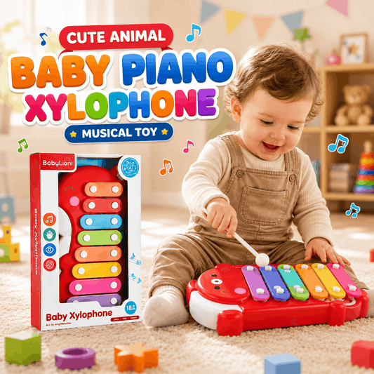 Cute Animal Baby Piano Xylophone Musical Toy for Kids