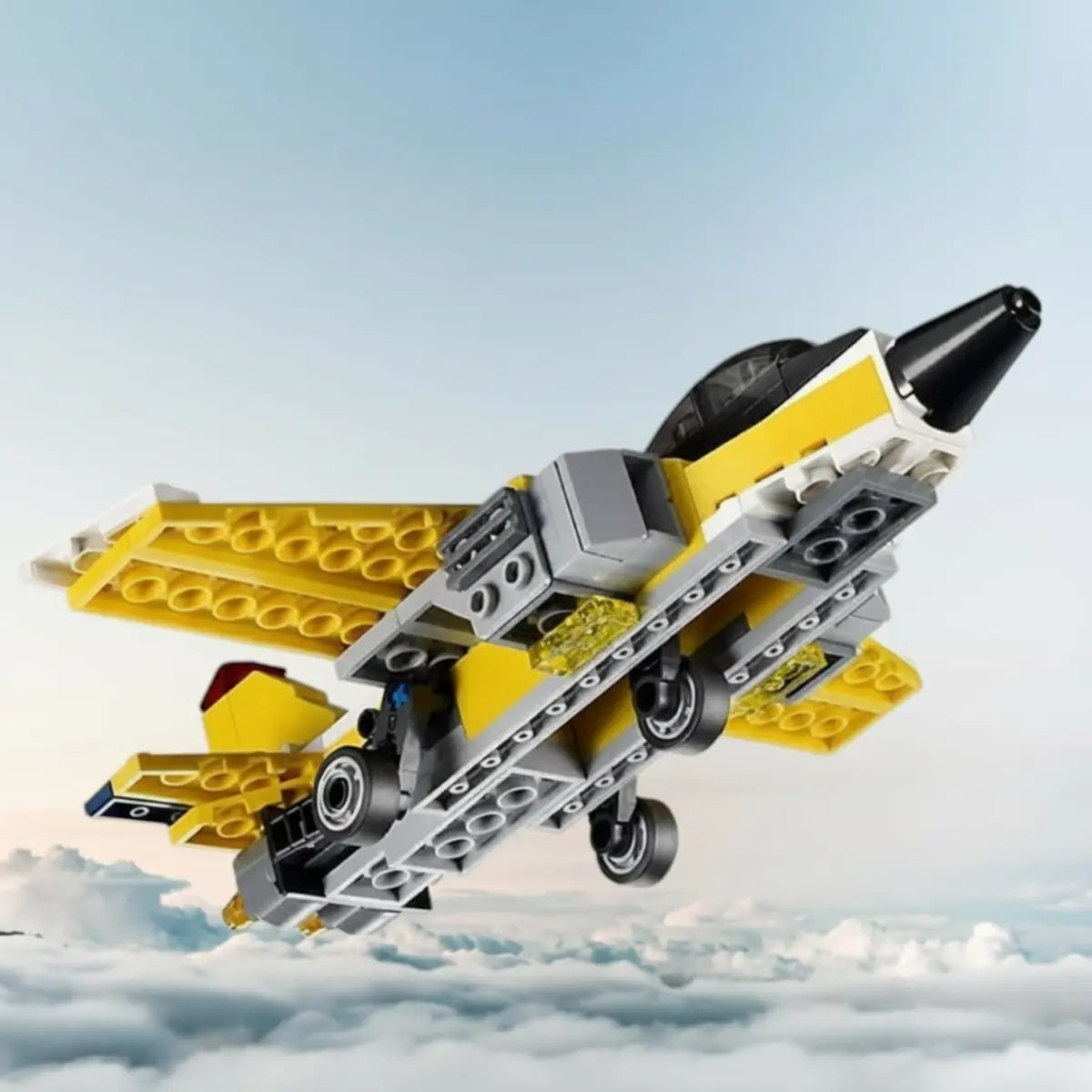 Architect Airplane Brick Toy 3-in-1 Building Blocks – (130 Pieces | 3105)